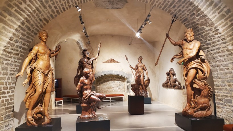 Exhibit at the Musée national de la marine